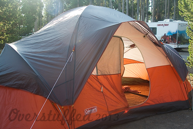 Camping in Yellowstone National Park