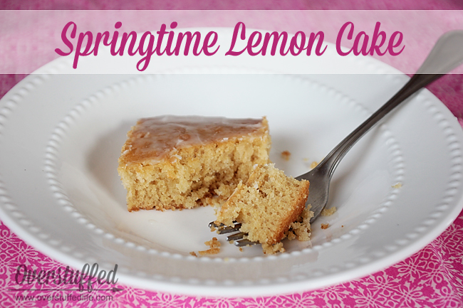 Springtime Lemon Cake: An Easy Cake Mix Recipe