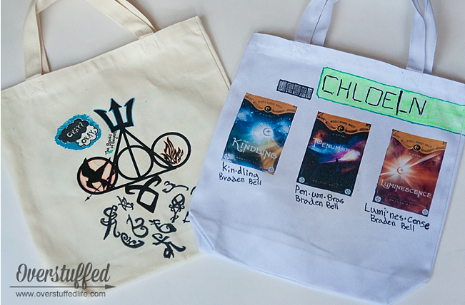 Cricut Fun: Easy Library Bags - Dash Of Evans