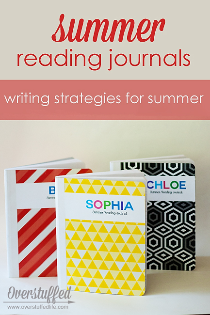 summer reading journals and writing activities overstuffed life