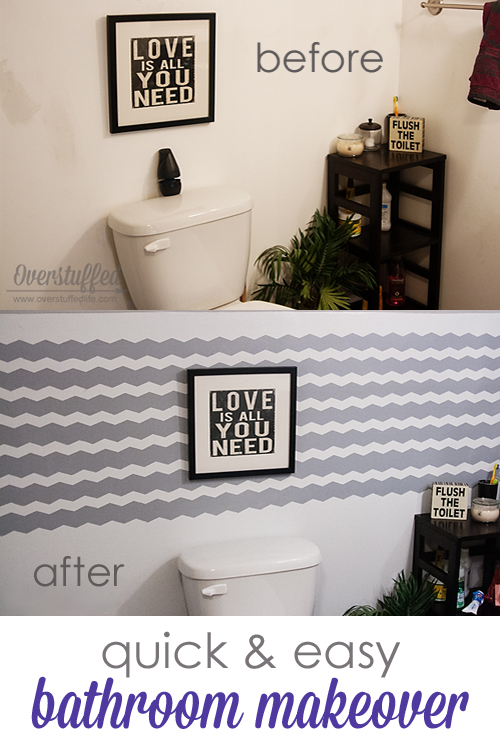 Quick & Easy Bathroom Makeover