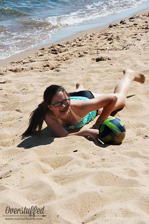 beach volleyball