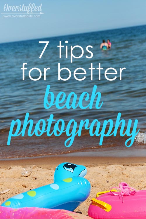 Anybody can learn how to take better photos at the beach, no matter what your skill level with photography! This tutorial will show you how to take better photos at the beach | 7 ways to improve beach photography 