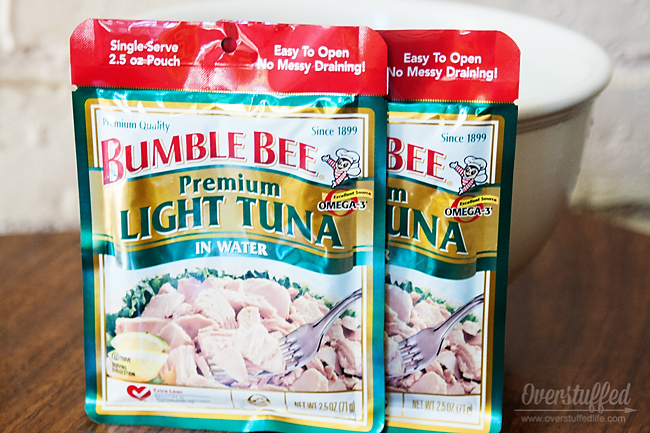 using the tuna pouches is quicker and cleaner