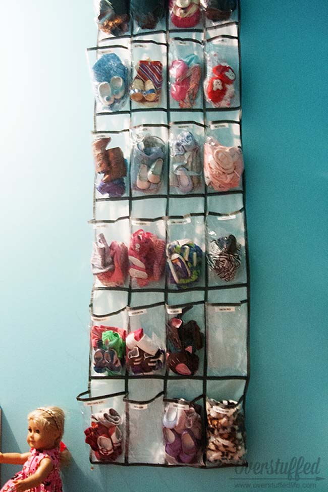 doll clothes organizer