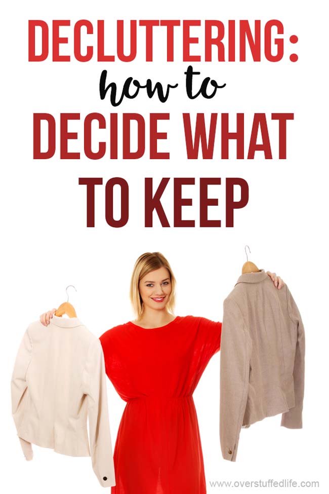 Wondering how to decide what to keep when decluttering? These 12 decluttering questions will help you decide what is worth keeping and what you should toss.