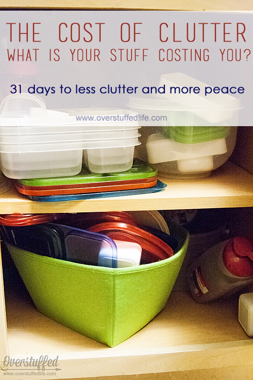 The cost of clutter—how much is your clutter costing you?