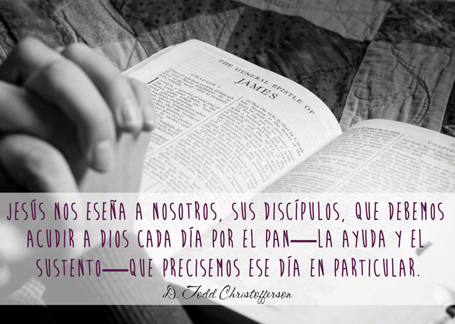 October 2014 Visiting Teaching Printable: Jesus Christ is the Bread of Life (Spanish Version)