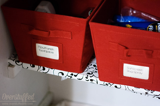 Want to stay organized? Label things!