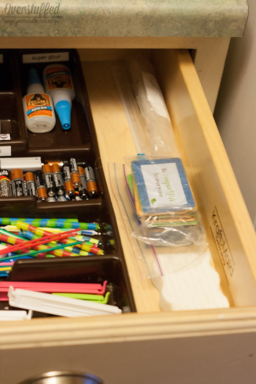 Organizing Junk Drawers - Overstuffed Life