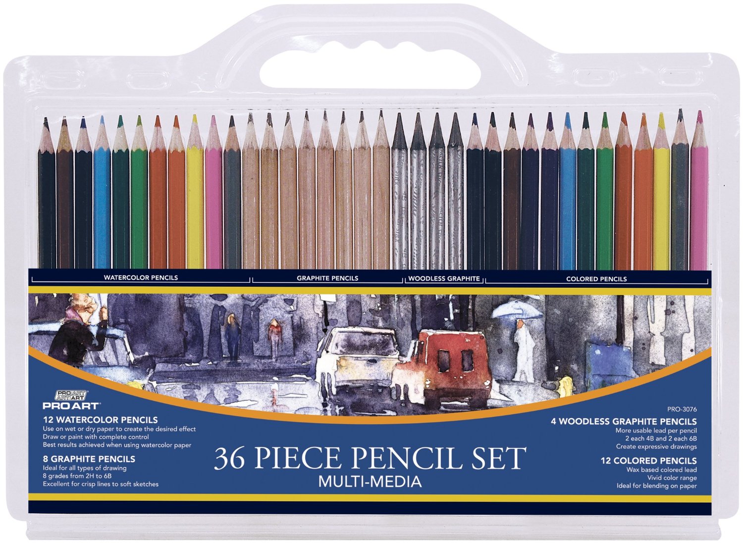 1500 Series Colored Pencils, 36pc Set