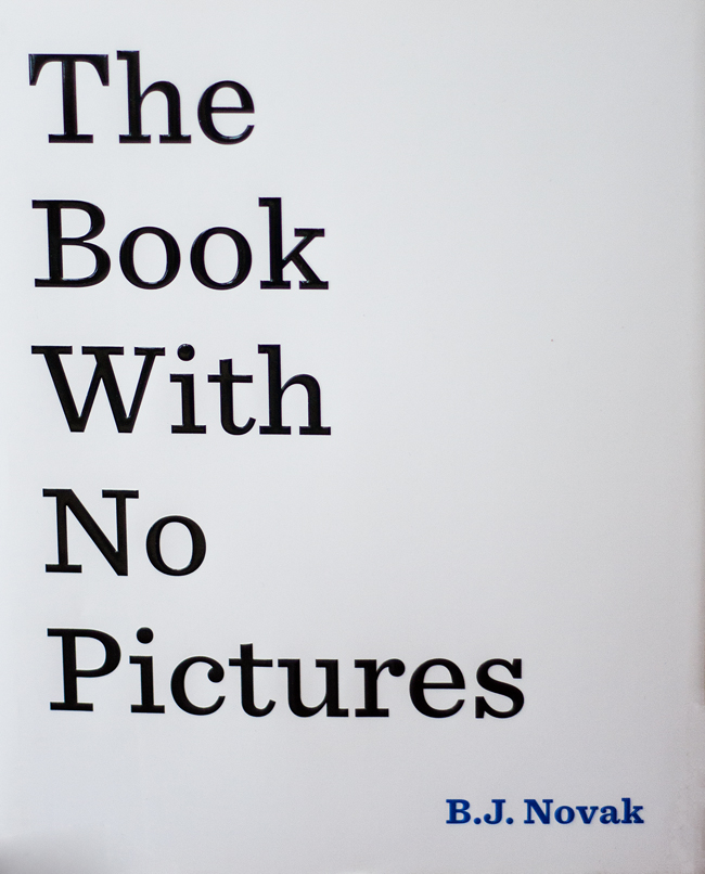 The Book With No Pictures may not have any actual pictures, but it is so much fun to read aloud! Your kids will love listening to the funny things you have to say while reading!