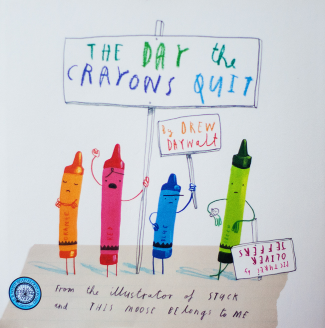 If your child loves coloring, they will love this book. The Day the Crayons Quit is a fun story about overworked crayons and creativity.