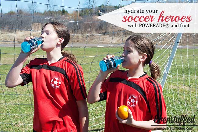 Keep your soccer hero hydrated with foods and drinks that have been proven to replenish the electrolytes lost during play. Also, make a fun mesh soccer snack kit to hand out at soccer practices and soccer games.
