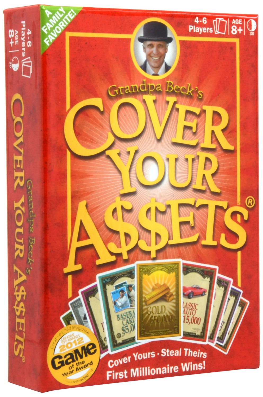 Cover your Assets is a fun family card game that the entire family will enjoy.