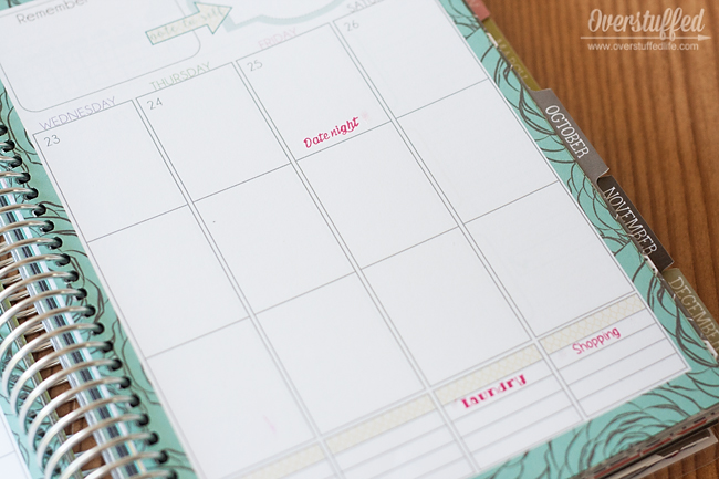 How to use stampers to make your planning more efficient.
