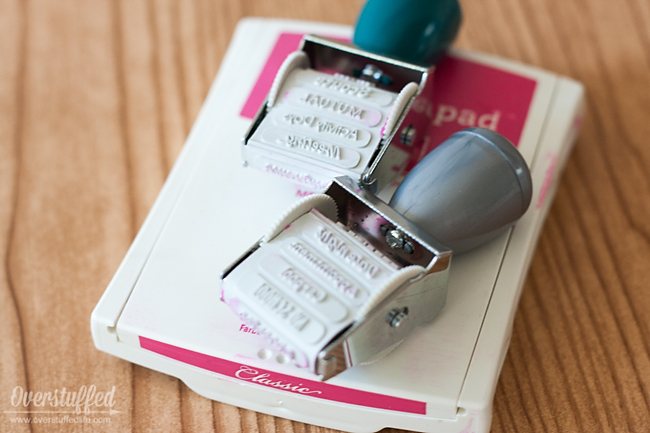 Planner Stampers make your planning more effective, and a lot quicker! 