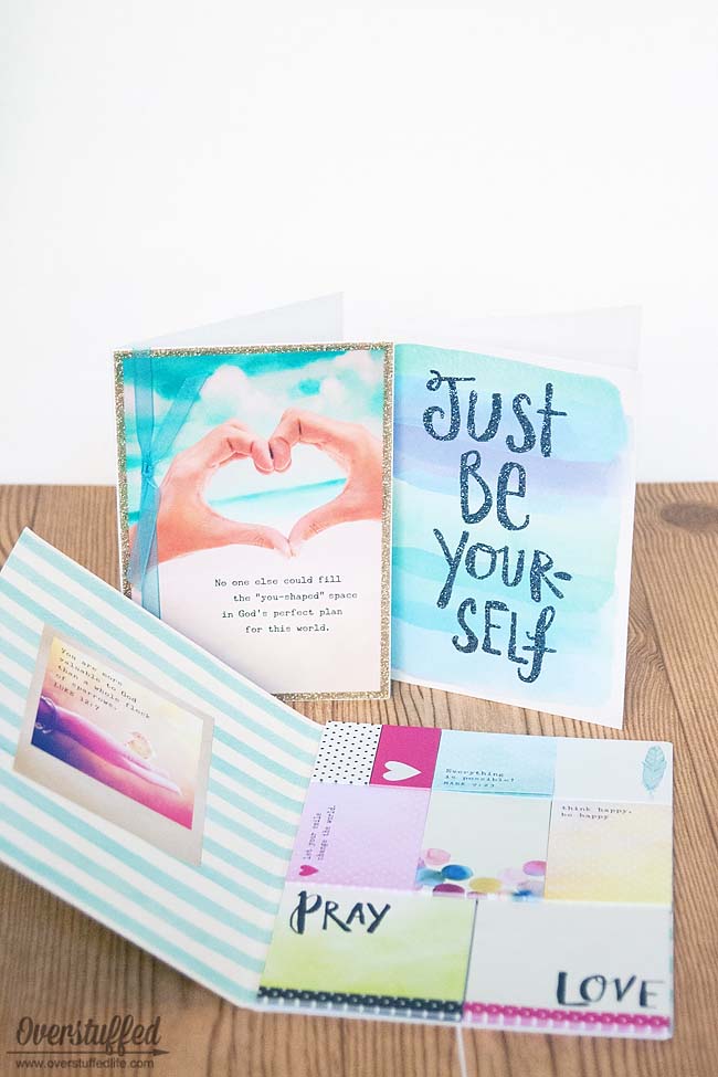 Sadie Robertson Live Original stationery features Bible verses and inspiring messages.