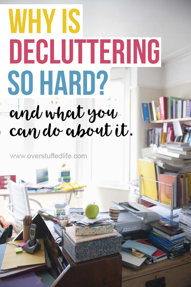 A simple question to ask yourself when you find it difficult to let go of the items that are cluttering your life. Declutter once and for all!