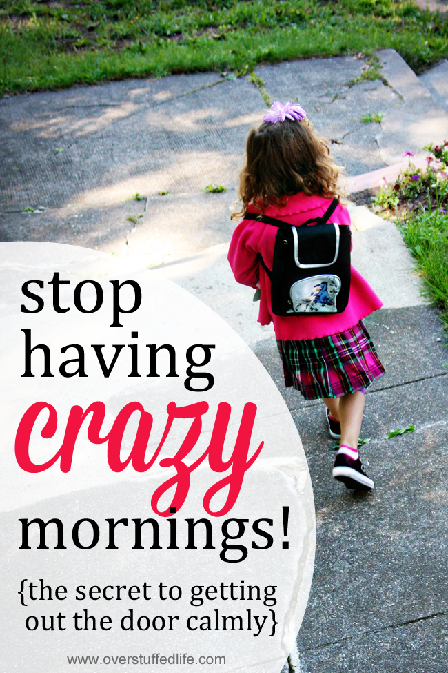 The secret to making school mornings easier. If you and your kids are always running late on school mornings, try downloading this printable checklist and make those mornings easy and calm!