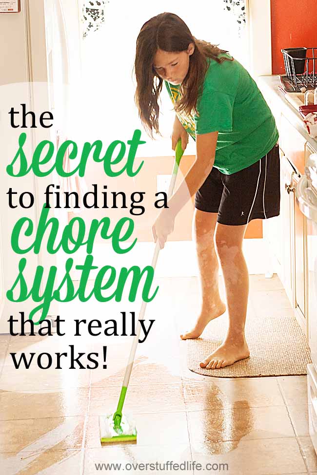 I've tried 30 different chore systems, and they all eventually fail. So does a chore system exist that actually works? I finally figured out the secret! #overstuffedlife