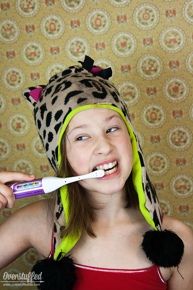 Kids should be brushing their teeth for at least two minutes. With this simple trick, that will be no problem!