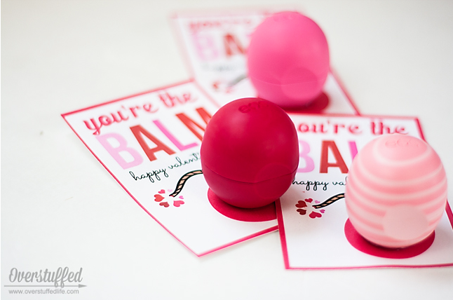 Lip Balm Valentine's Day Cards - Rose Paper Press