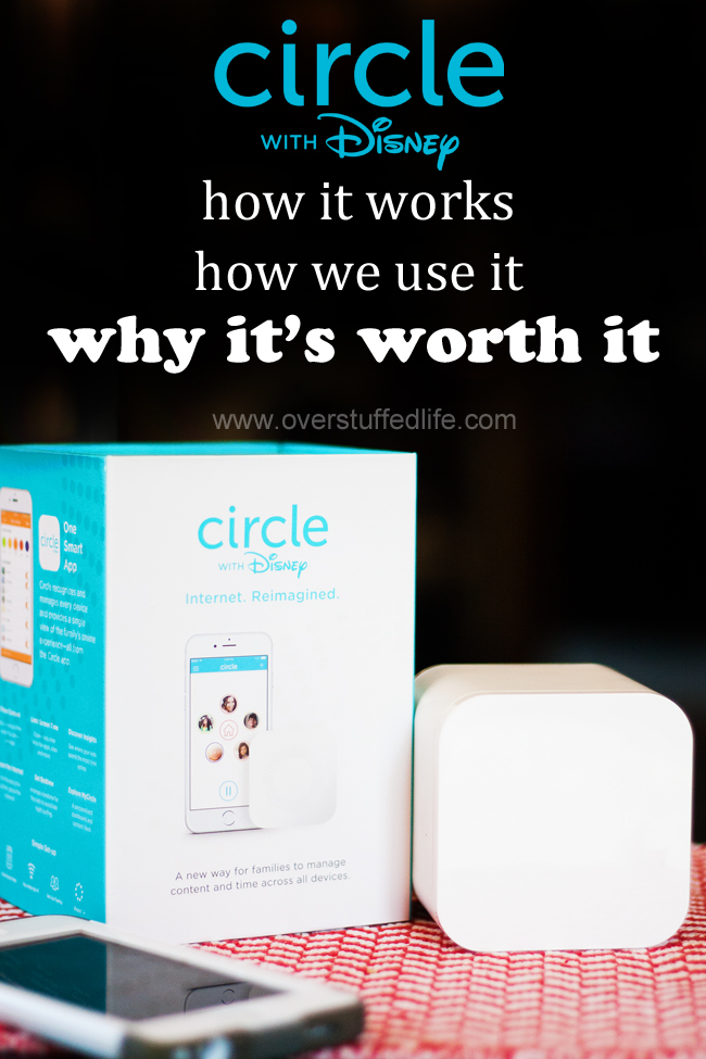 Thinking of purchasing a Circle with Disney and wondering how it works? Here's how we use it, and why I think it's worth buying. #overstuffedlife