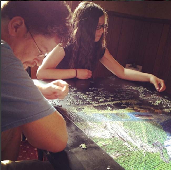 a puzzle is a great screen free activity to do with your kids