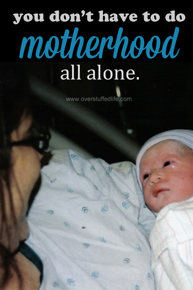 Motherhood doesn't have to be lonely. It takes a village—who is in yours? #overstuffedlife