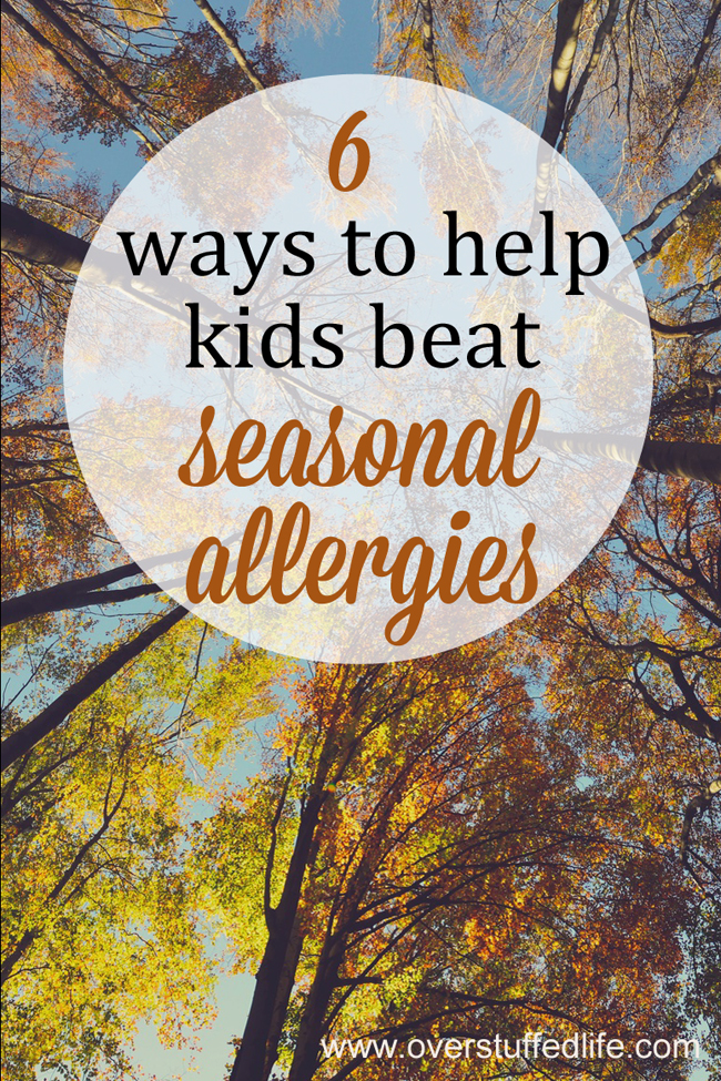 Allergy season tips for kids