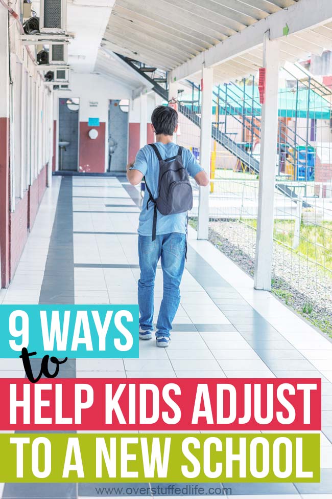 Moving to a new school is hard! Help your children get adjusted to a new school by using these 9 tips.