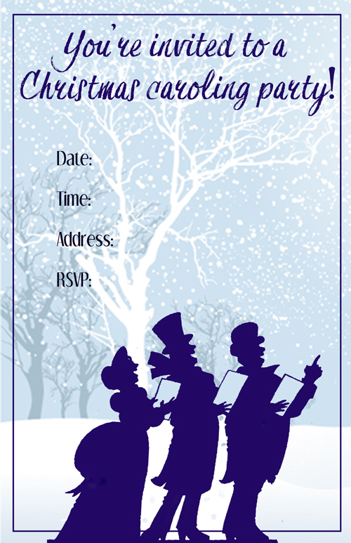 Christmas caroling party invitation | free printable | free download | Light the World | 25 ways in 25 days | How to plan a Christmas Caroling party | Tips for Christmas carolers | holiday party idea | Sing Christmas carols | #LightTheWorld