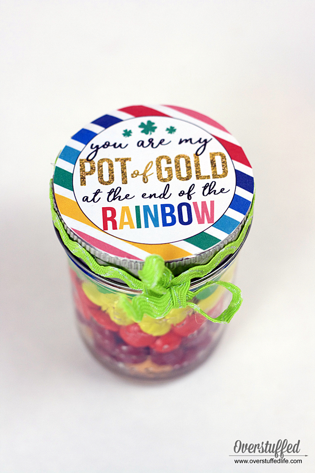 Easy Pot of Gold Candy Jars - The Homes I Have Made