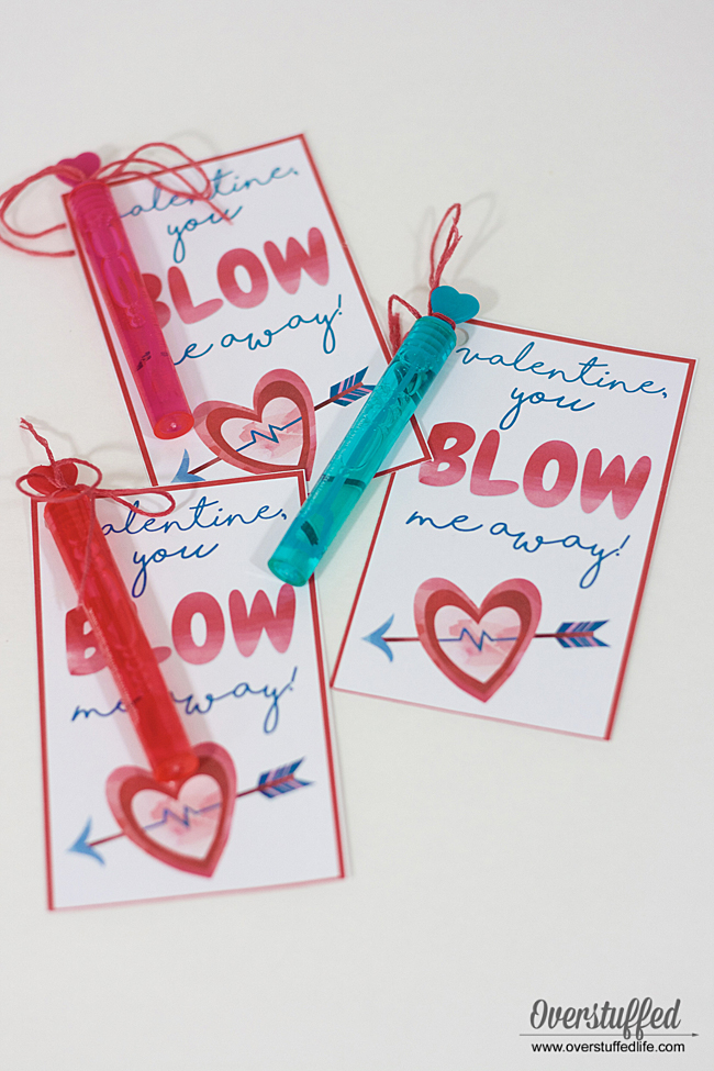 You Blow Me Away Valentine&rsquo;s Day Printable