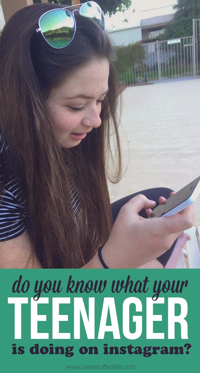 Are you sure you know what your teeanger is doing on Instagram? | finsta | rinsta | Instagram spam | parenting | talking to kids about social media | internet use | how to monitor kids and teens online | cell phone contract