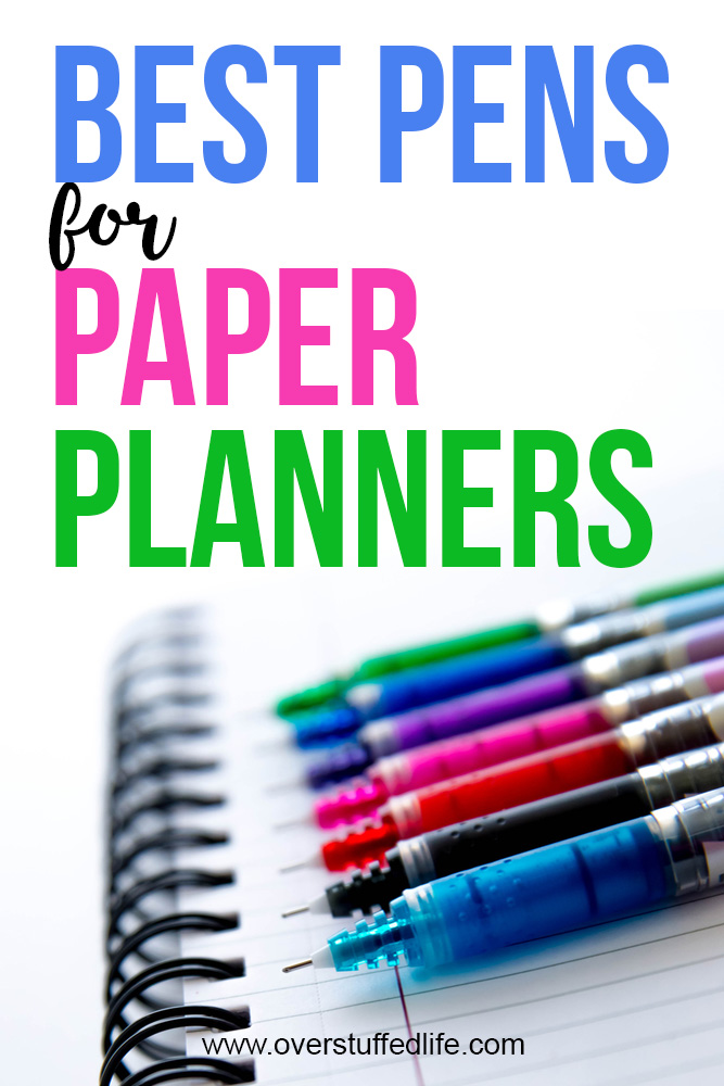 Planner Pens – Planned and Proper