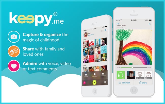 keepy app | ideas for saving kid's artwork