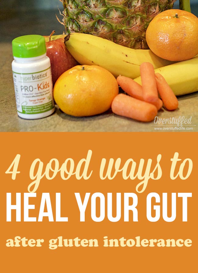 Tips for healing the gut after going gluten-free—A diagnosis of Celiac or any type of gluten intolerance usually means that your gut will need a lot of extra help to heal. These ideas will help!
