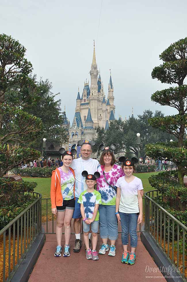 Packing matching clothes for your Disney trip is a great way to keep track of your kids at the park and make the packing process faster.