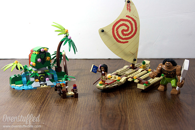 Disney Princess Moana's Ocean Voyage LEGO set