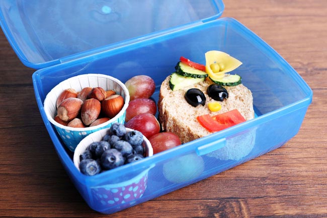 Packing School Lunches for Kids