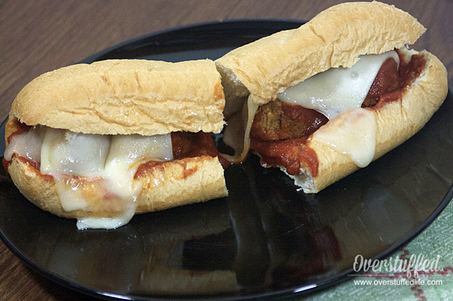 Easy meatball sub sandwiches using Cooked Perfect meatballs. Perfect for busy days.