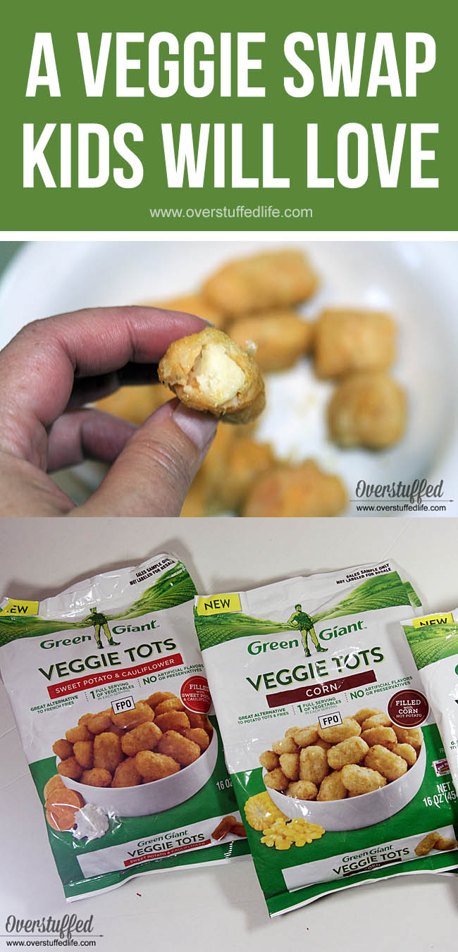 Green Giant veggie tots--a great way to get vegetables into your picky kids!