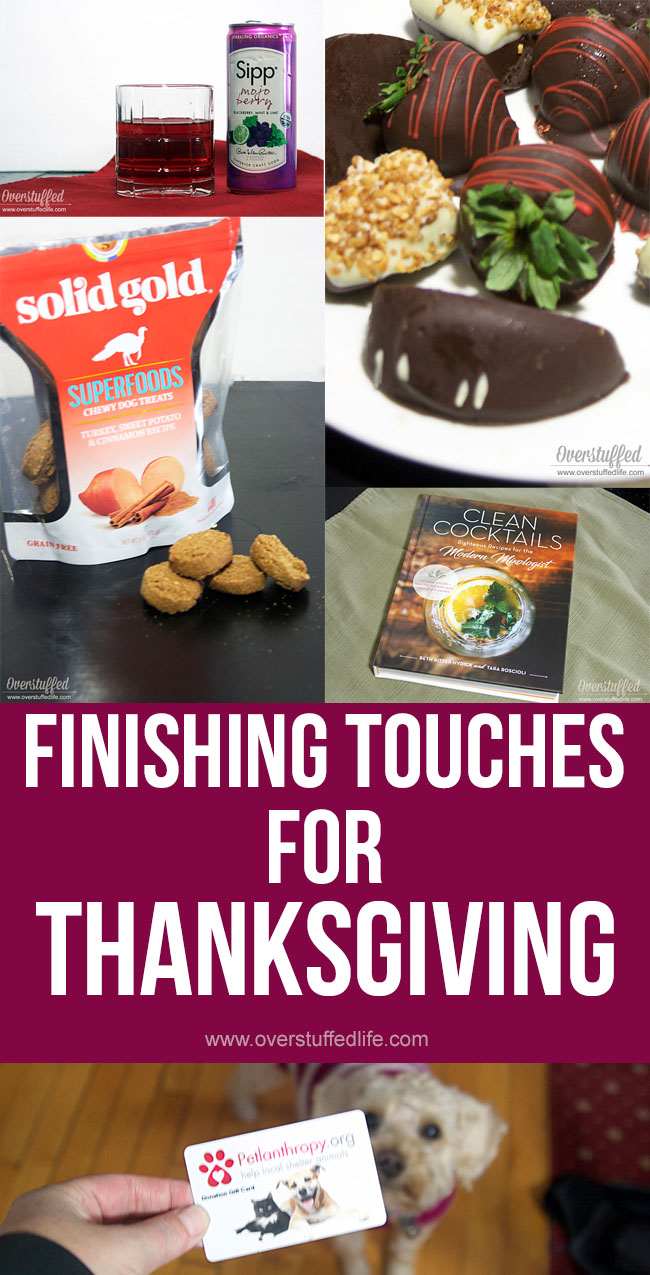 Make your Thanksgiving Day better than ever this year with these last minute finishing touches. 