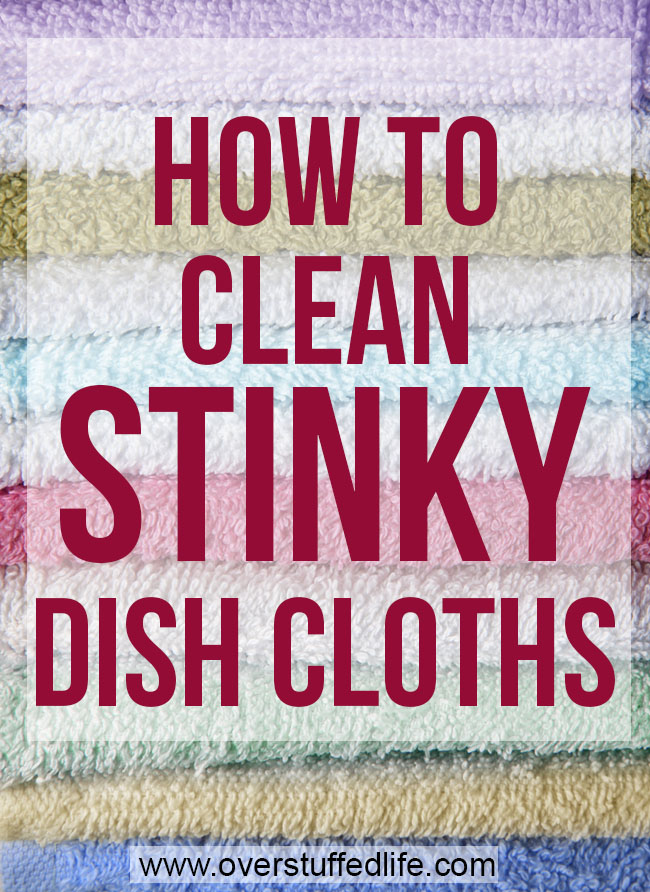 How To Clean Stinky Dishcloths