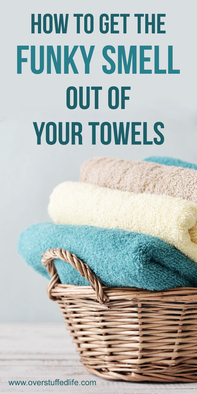 Clean your stinky dishcloths and mildewy towels and make them smell fresh.