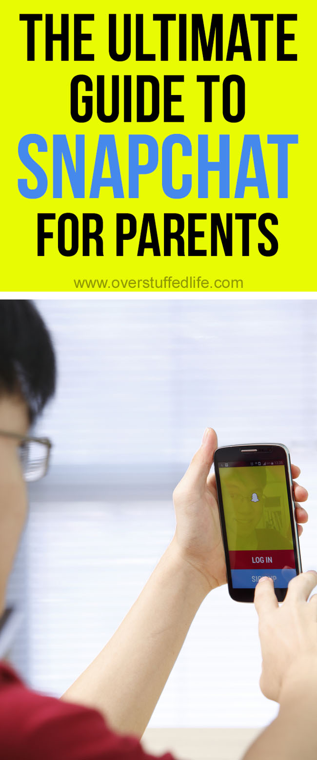 The ultimate guide to snapchat for parents. Should your kids be using this app? Find out everything you need to know, and then some!