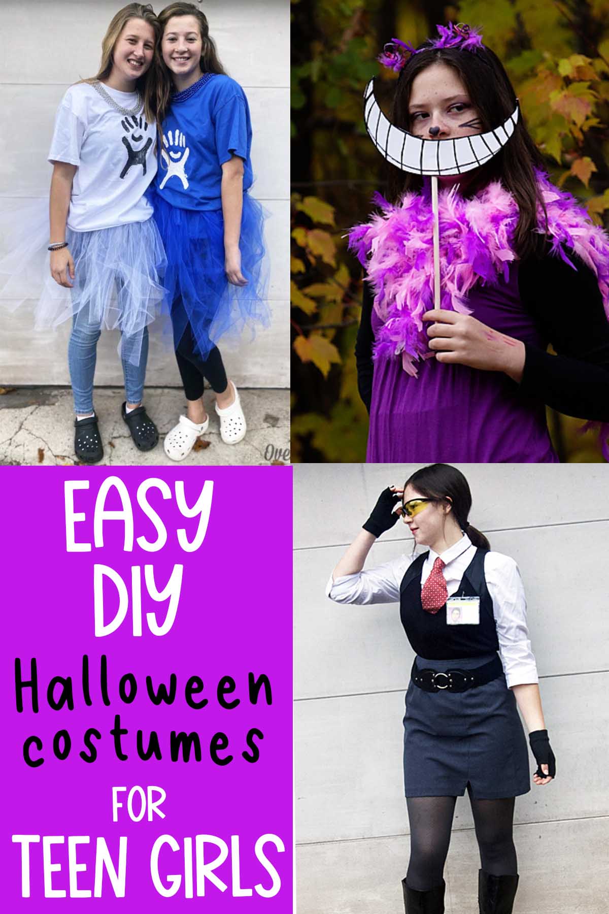 homemade costume ideas for teenage girls