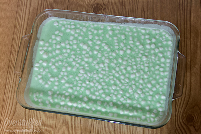 How to make green jello salad